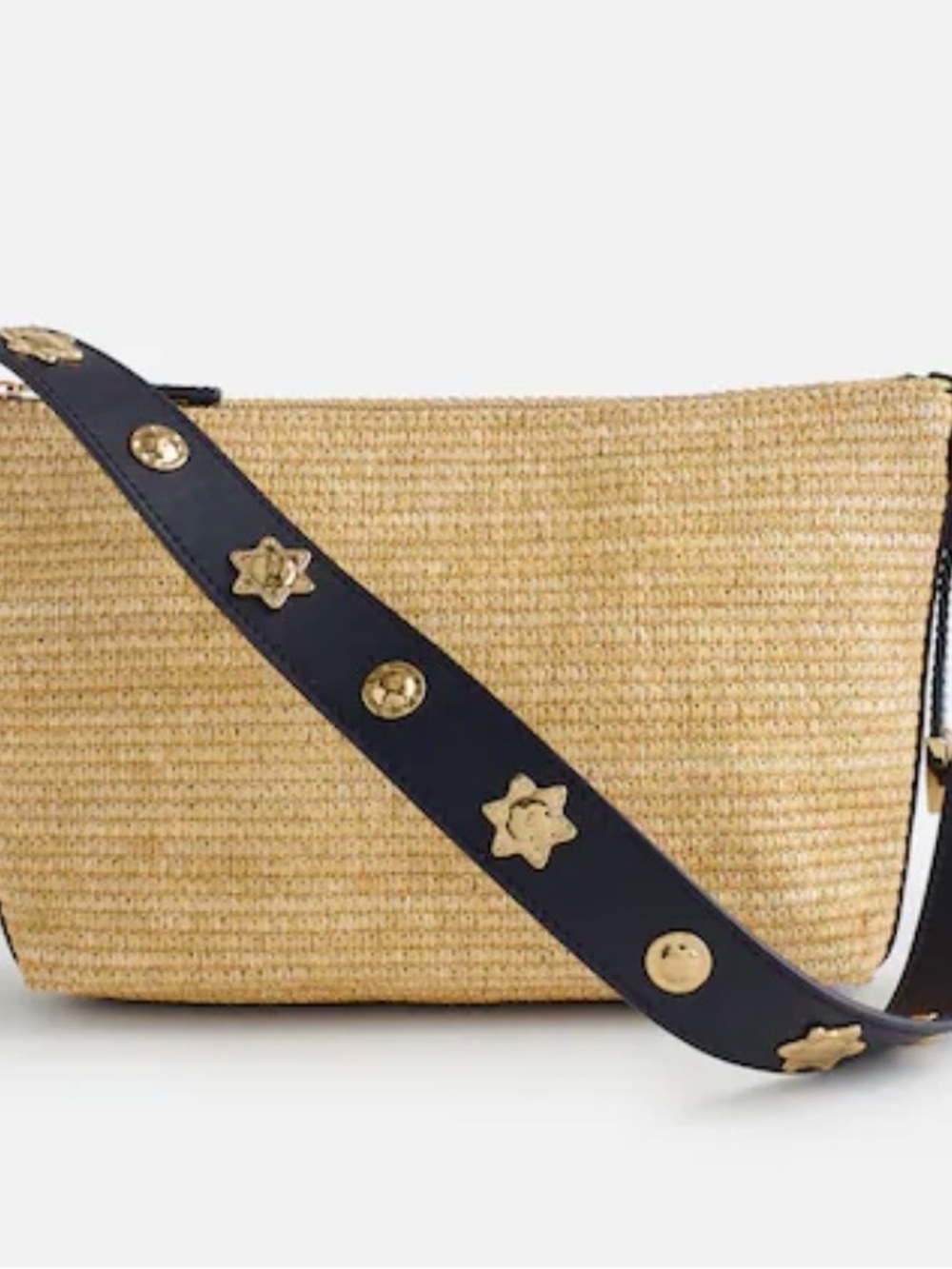 Madwell - The Sun Medallion Straw
Shoulder Bag